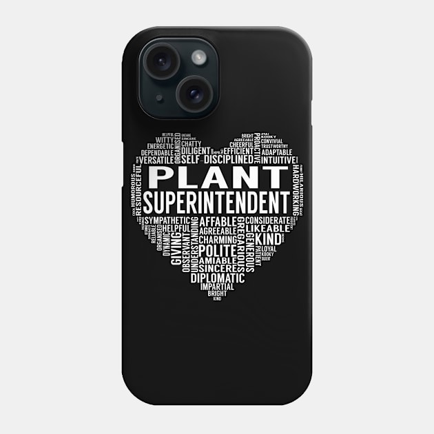 Plant Superintendent Heart Phone Case by LotusTee