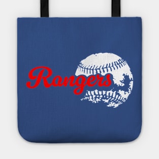 Rangers Baseball Tote