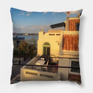 San Diego Mission Bay View Pillow