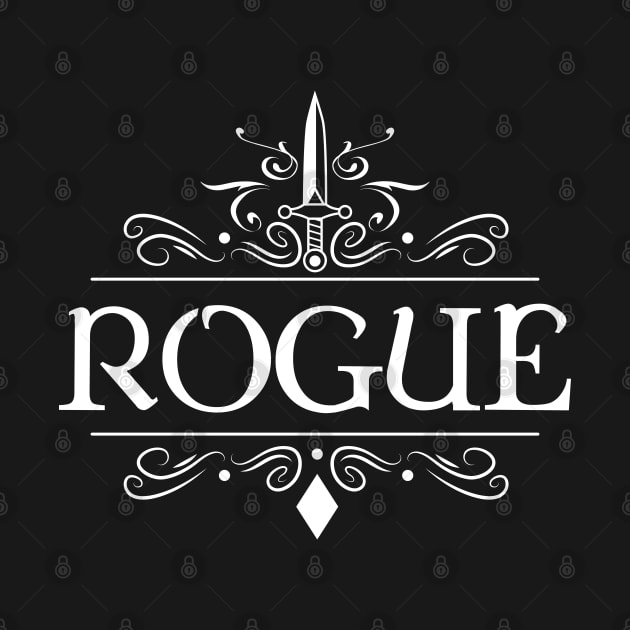 Rogue Character Class TRPG Tabletop RPG Gaming Addict by dungeonarmory