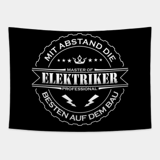 Mit Abstand die Besten auf dem Bau Elektriker Tapestry