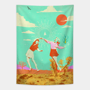 DESERT DANCERS Tapestry