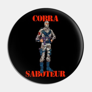 Cobra Saboteur Pin