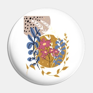 Abstract Bohemian Pin