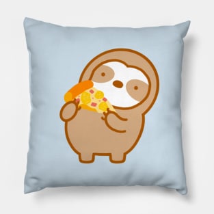 Cute Hawaiian Pineapple Pizza Sloth Pillow