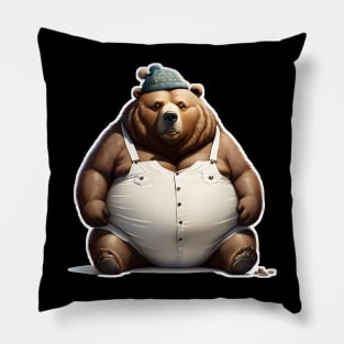 Fat Bear Week Pillow