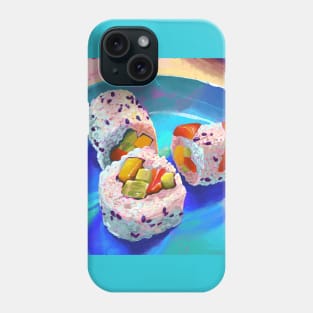 Sushi time and feeling fine Phone Case