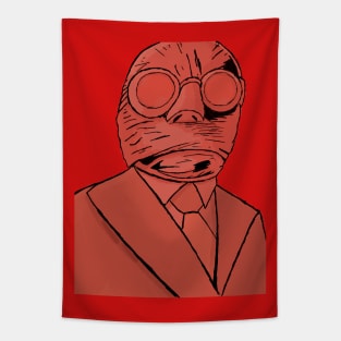 Invisible Man Portrait Tapestry