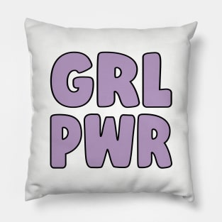 GRL PWR Pillow