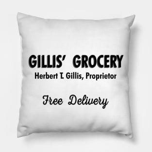 Gillis Grocery.  The Many Loves of Dobie Gillis Pillow