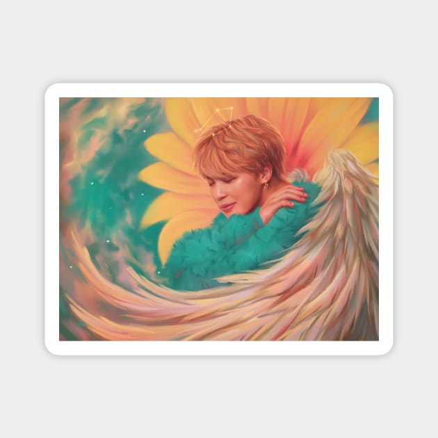 BTS JIMIN Magnet by EllenDrawings