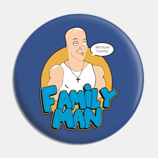 Because Family Pin