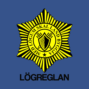 Logreglan -- Icelandic police T-Shirt
