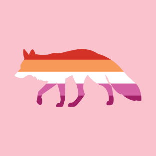 Pride Animals- Lesbian Fox T-Shirt