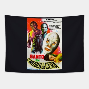 Santo in the Wax Museum Tapestry