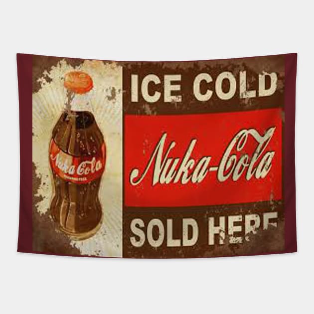 nuka cola here Tapestry by CosmeticMechanic