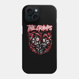 cramps crazy twin Phone Case