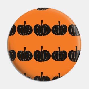 Pumpkin Stripes Pin