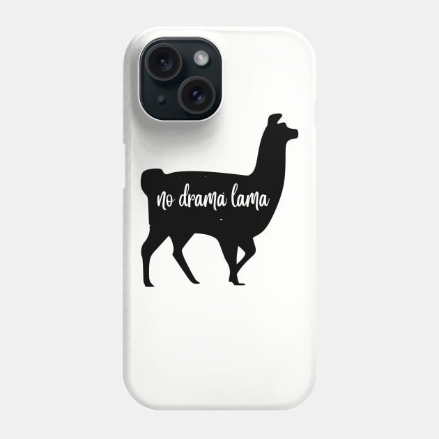 No drama lama Phone Case by KwaaiKraai