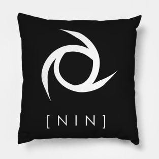 Ninja (white) Pillow