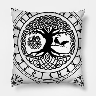 Yggdrasil - Tree of Life | Norse Pagan Symbol Pillow