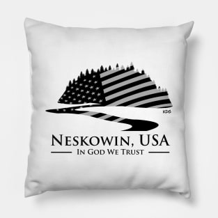 Neskowin USA Dark Pillow