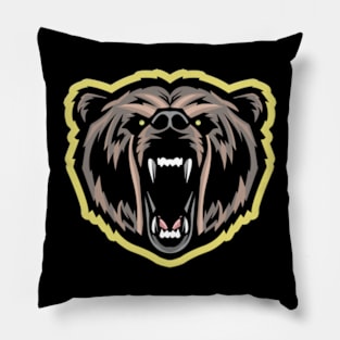 GAMER LOGO BEAR Pillow