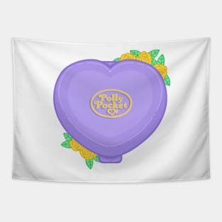 Wonderful Wedding Purple Polly Pocket Tapestry