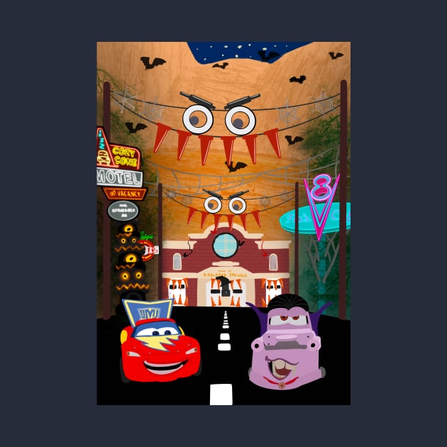 Happy Halloween from Radiator Springs by xochiltk