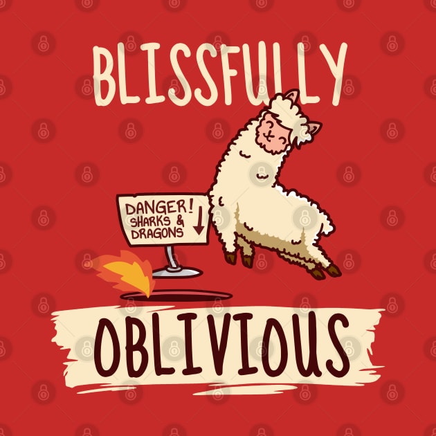 The Oblivious Llama by NerdShizzle