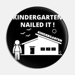 Graduation Class Of 2020 Boy Kindergarten Nailed It Pin