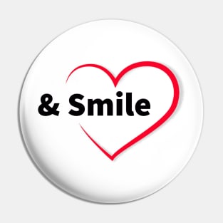 Hearts and Smiles Pin