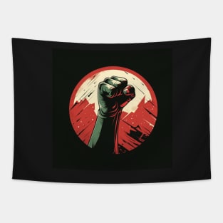 Free Palestine Tapestry