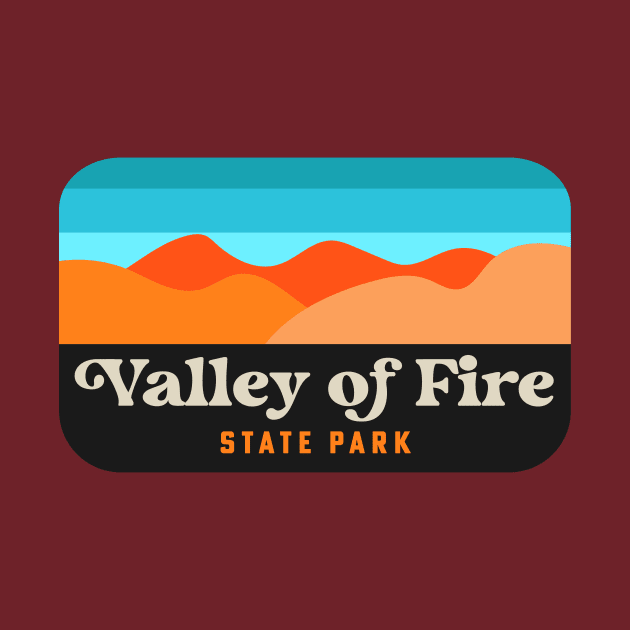 Valley of Fire State Park Hiking Mohave Desert Overton Nevada by PodDesignShop