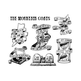 the Mountain Goats pattern T-Shirt