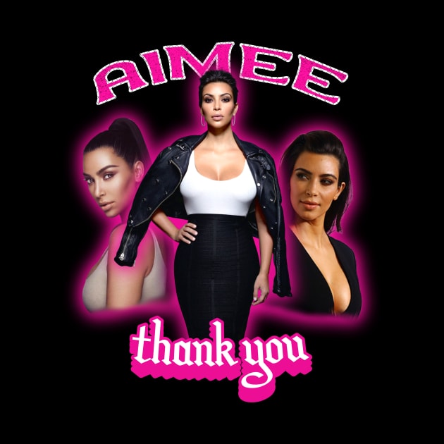 Kardashian thanK you aIMee Swift Bootleg Taylor Retro Kim Pink by MAR-A-LAGO RAIDERS