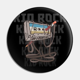 Kid Rock Cassette Pin