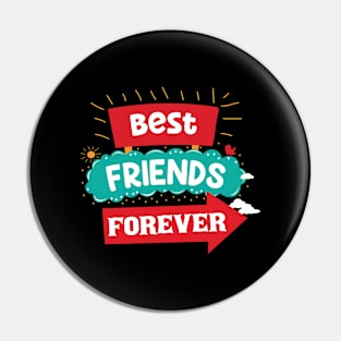 BFF - Best Friends Forever Pin