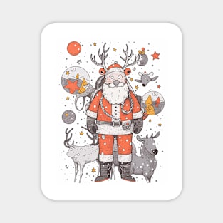 Christmas and Santa Claus11 Magnet