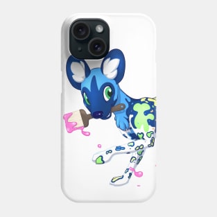 Pendi the Painted Pup Phone Case