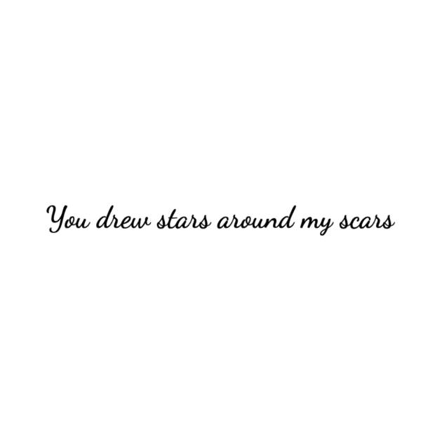 You drew stars around my scars (Taylor Swift) by ThePureAudacity