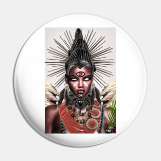 ANYANWU - IGBO AFRICAN SUN GODDESS BY SIRIUS UGO ART Pin