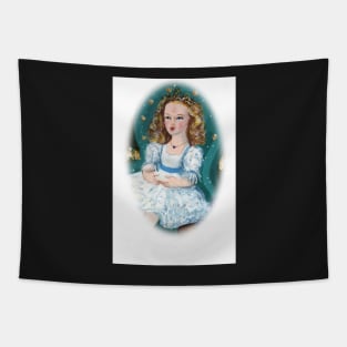 Regal doll Tapestry