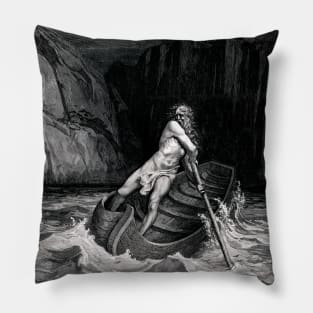 Gustave Doré - Charon Pillow