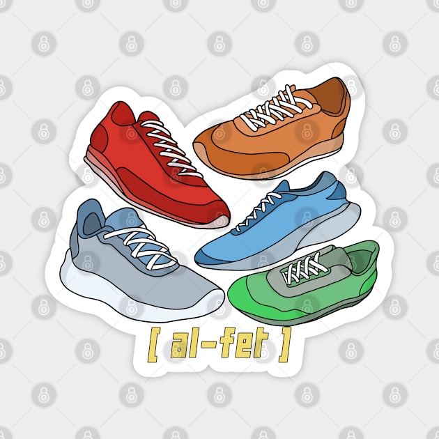 Bee-ter Cool Sneaker Magnet by DiegoCarvalho