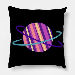 Two Ringed Planet Pillow