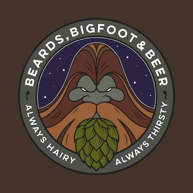 Beards, Bigfoot, & Beer by CuratorofMysteries