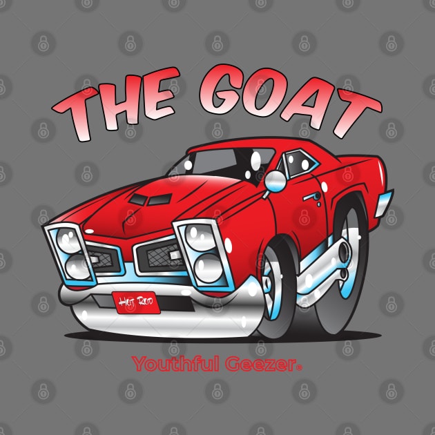 The Goat Cartoon Car Toon by YouthfulGeezer