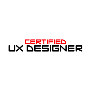 Certified UX designer T-Shirt