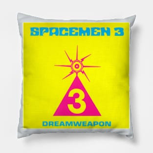 Dreamweapon: An Evening of Contemporary Sitar Music 1990 Throwback Pillow